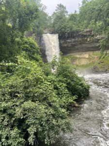 Picture of a waterfall